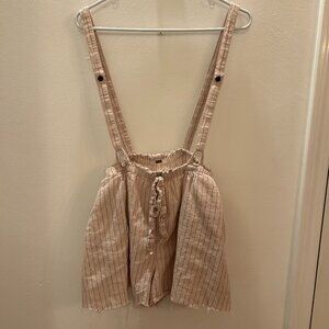 Free People Suspender Shorts